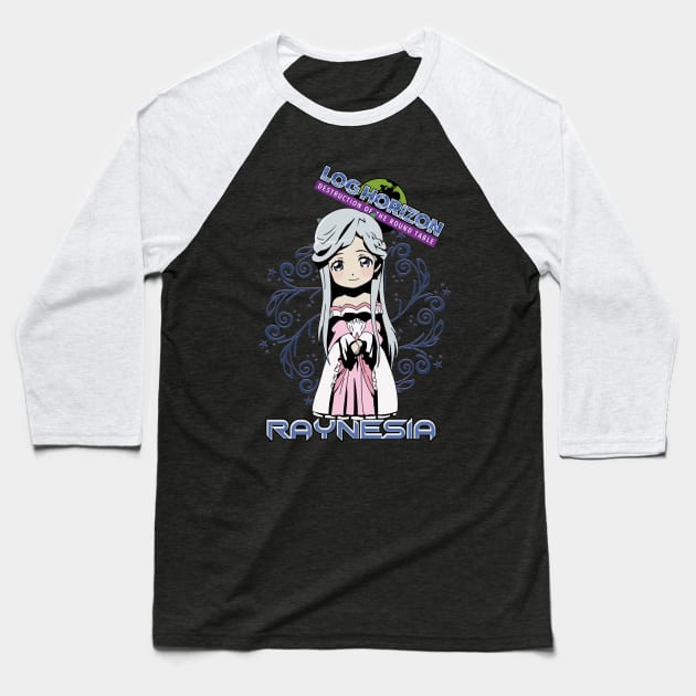 Log Horizon Chibi Cute Princess Raynesia Baseball T-Shirt by oneskyoneland